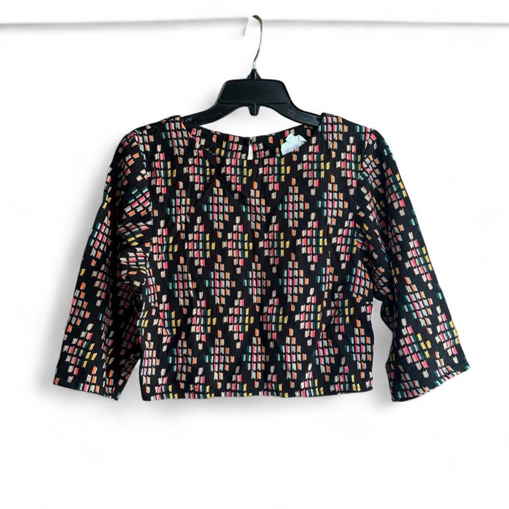 Bel kazan large black blouse EUC